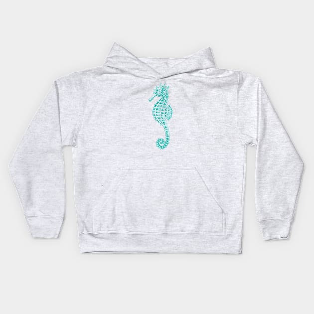 Seahorse Kids Hoodie by we3enterprises